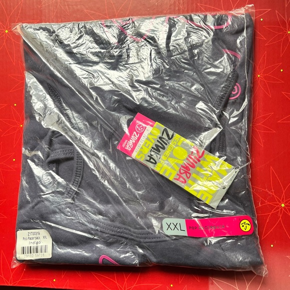 XXL NWT Zumba pop racerback tank - Picture 4 of 5